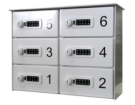 Fächerdepot "Gemini" 6 - Schlüsseltresore und Schlüsselausgabe